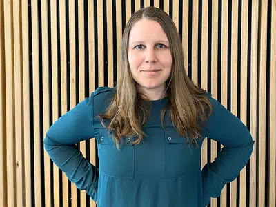 Annika Thoresson är innovationsledare på Sveriges Riksbank.