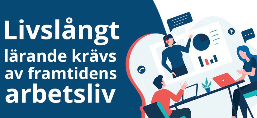 En viktig faktor är att göra det enkelt att kompetensutveckla sig och jobba med sitt livslånga lärande, så att det verkligen blir av.