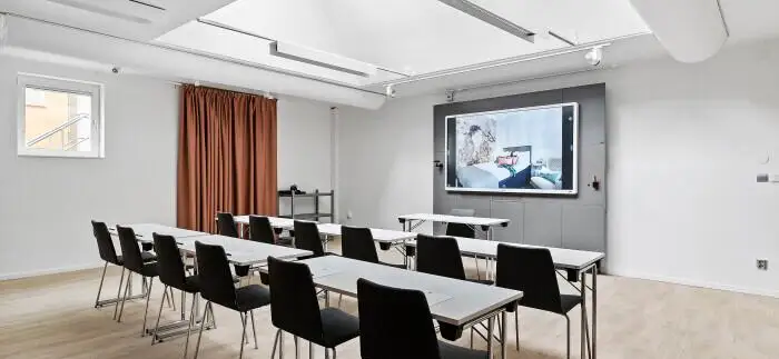 Best Western Kom Hotel / Jutas: Konferensrummet Jutas på Best Western Kom Hotel är en ljus och hållbar möteslokal i centrala Stockholm.