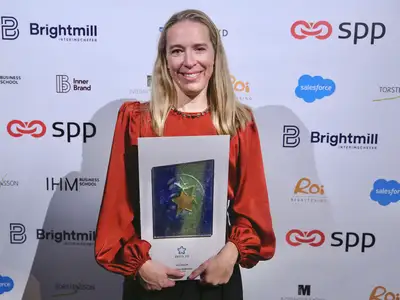 Caroline Andersson, Årets VD 2021 i kategorin Små företag