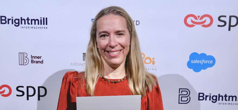 Caroline Andersson, Årets VD 2021 i kategorin Små företag
