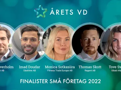 Finalister Arets VD 2022 Små företag