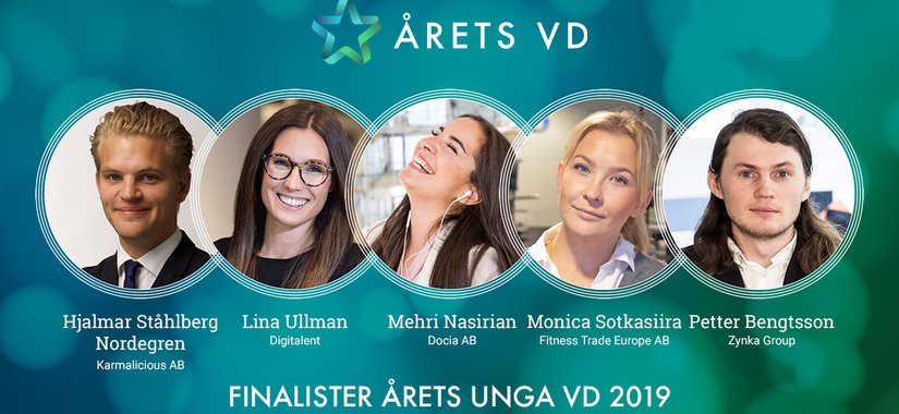 Finalister Arets Unga VD 2019