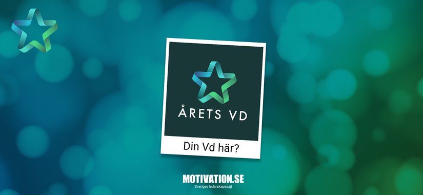 Nominera till Årets VD!