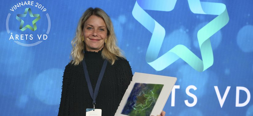 Pernilla Ramslöv, Årets VD 2019 Små företag.