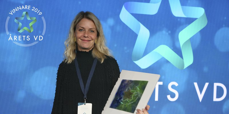 Pernilla Ramslöv, Årets VD 2019 Små företag.