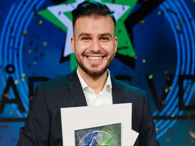 Sermed Majid, Årets Unga VD 2018.