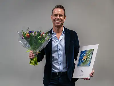 Torbjörn Eriksson, VD för Worklife Group utsedd till Årets VD 2023 i kategorin medelstora företag.