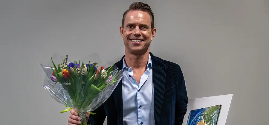 Torbjörn Eriksson, VD för Worklife Group utsedd till Årets VD 2023 i kategorin medelstora företag.