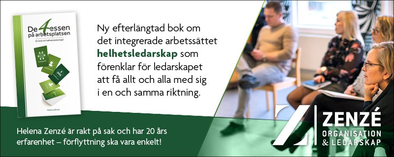 Ny bok - De 4 essen på arbetsplatsen.