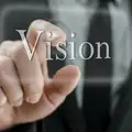 Hand som ritar vision