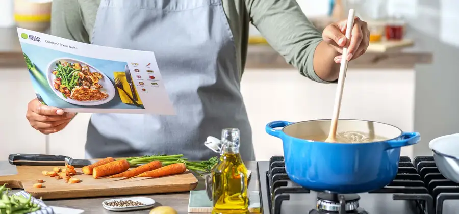 Med en matkasse från HelloFresh får du hem färska ingredienser och tydliga steg-för-steg-recept varje vecka.